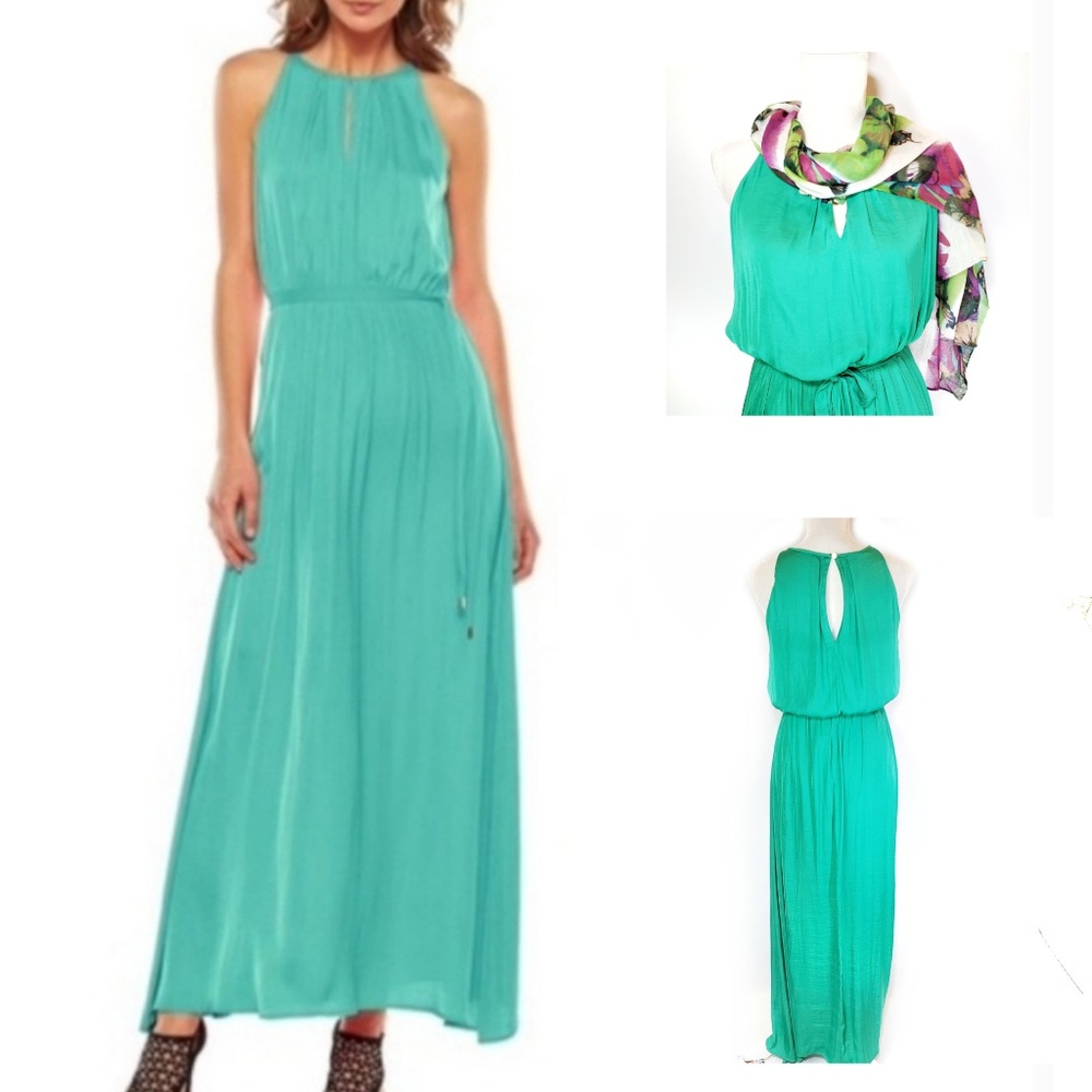 Jennifer Lopez Silky Maxi Dress, S